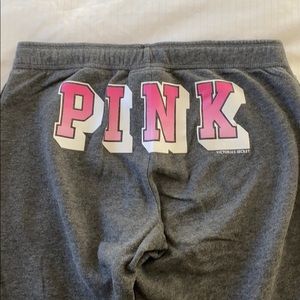 Victoria’s Secret Pink Gray Jogger Sweatpants